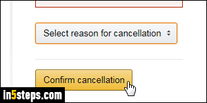 Postpone/cancel Amazon Subscribe and Save item - Step 4