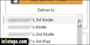 Rename devices on Amazon.com - Step 1