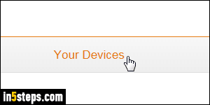 Rename devices on Amazon.com - Step 3