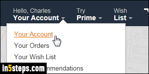 View Amazon gift card balance - Step 2