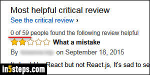 Write good product reviews on Amazon - Step 2