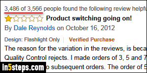 Write good product reviews on Amazon - Step 6