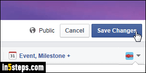 Add cover photo on Facebook - Step 5