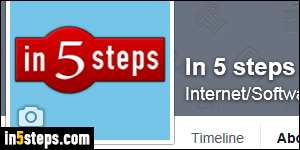 Add logo to Facebook page - Step 5