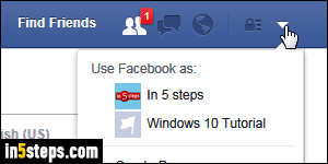 Change Facebook language - Step 2