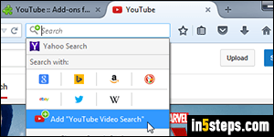 Add search engine to Firefox - Step 5