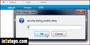 Disable Firefox Install timer - Step 4