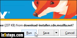 Download and install Firefox - Step 3