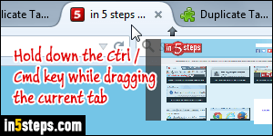 Duplicate tab in Firefox - Step 3