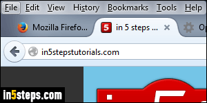 Email URL from Firefox - Step 3