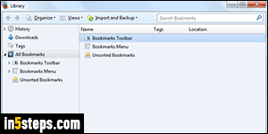 export firefox bookmarks