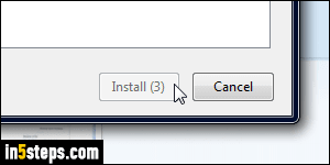 Install Firefox extension - Step 4