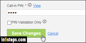 Change GoDaddy password - Step 5