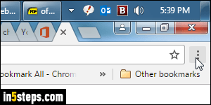 Add / change autofill address in Chrome - Step 2