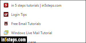 Auto-load sites when you open Chrome - Step 1