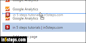 Auto-load sites when you open Chrome - Step 6