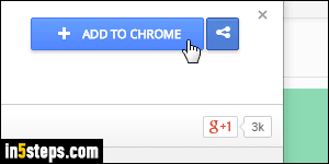 Block website in Chrome - Step 2