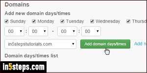 Block website in Chrome - Step 6