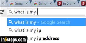 Change default Chrome search - Step 1