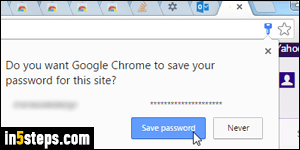 delete all saved passwords google chrome