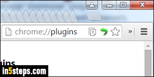 Disable Flash in Chrome - Step 3