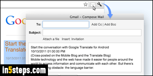 how to send a link in google chrome