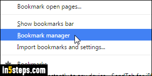 import bookmarks into chrome for mac