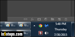 Minimize Chrome to the tray - Step 3