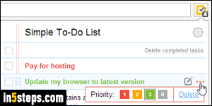 Simple Todo List extension - Step 1