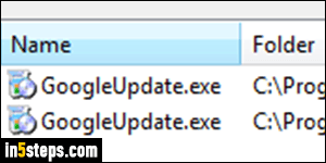 Update Google Chrome - Step 1