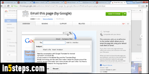 Show Chrome extension permissions - Step 2