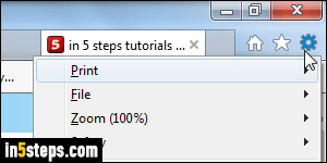 Change default font in IE - Step 2