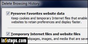 browse history internet explorer