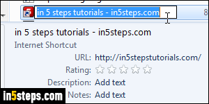 Delete IE Favorites - Step 5