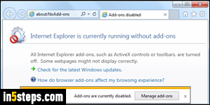 Remove IE add-on - Step 5