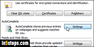 Disable AutoComplete in IE - Step 3
