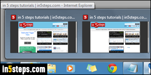 Disable IE thumbnails - Step 1