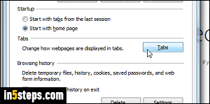 Hide IE taskbar thumbnail previews - Step 4