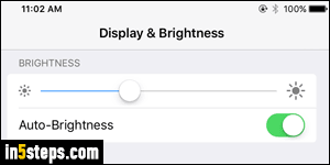 Disable iBooks auto-night theme - Step 1