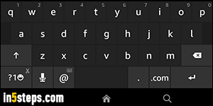 Disable auto-correct on Kindle Fire - Step 1