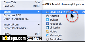 mail app for mac os x