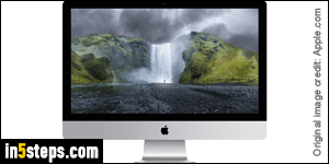 Change screen resolution on Mac OS X - Step 5
