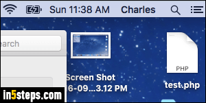 Show volume in menu bar in Mac OS X - Step 1