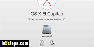 Upgrade Mac OS X to El Capitan - Step 4