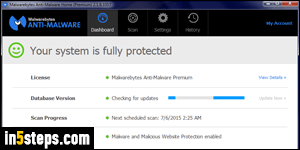 how to turn off malwarebytes mac free version