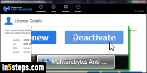 Transfer Malwarebytes to another PC - Step 2