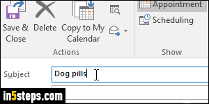 add reminder to outlook email