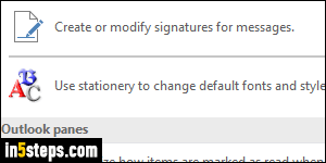 increase font size in outlook 2016