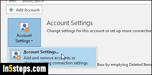 Change From display name in Outlook - Step 2