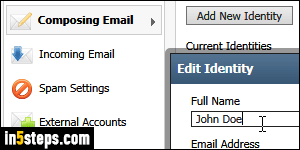 Change From display name in Outlook - Step 5